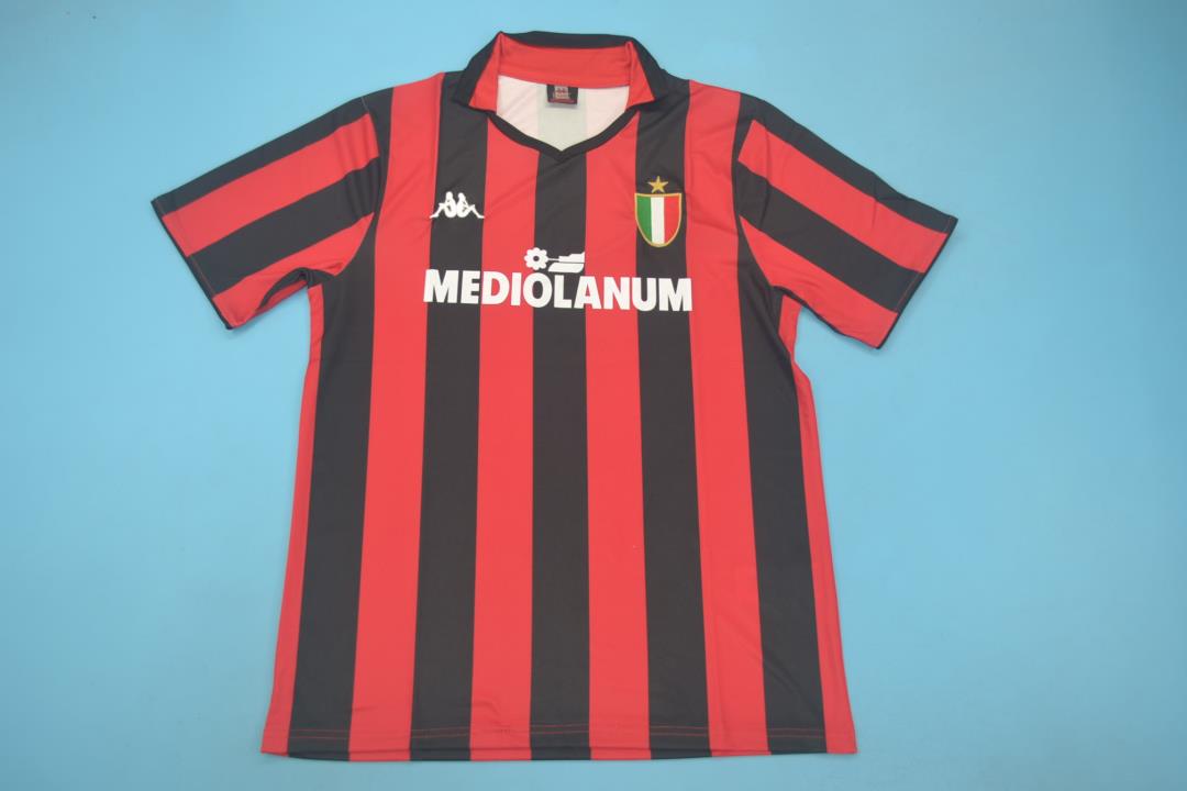 AAA Quality AC Milan 1988 Home Soccer Jersey